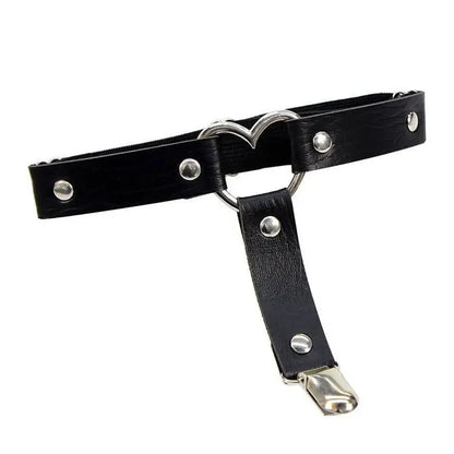 Sexy Heart Thigh Chain Garter Belt