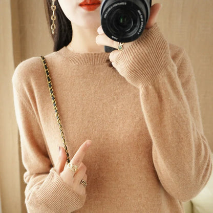 Women’s Cashmere Crew Neck Sweater
