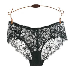 Rabbit Ear AB Cup French Lace Bra Set
