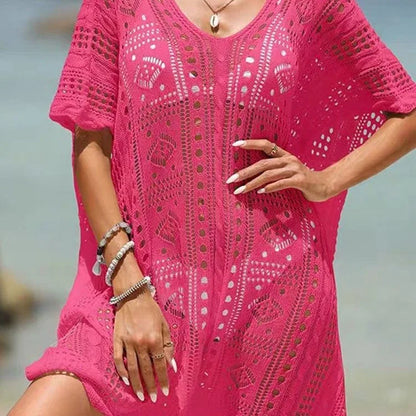 Women's Swimwear Crochet Lace Beach Cover Up