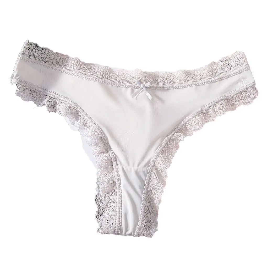 Seamless Ice Silk Low Waist Panties
