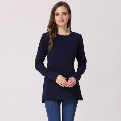 Winter Fleece Nursing Hoodie