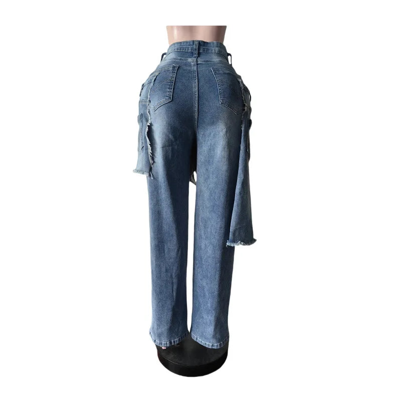 Women’s Vintage Y2K Stretch Denim Pants