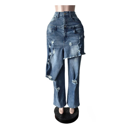 Women’s Vintage Y2K Stretch Denim Pants