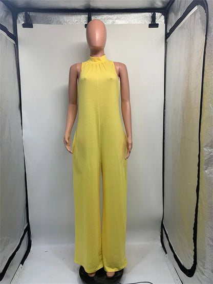 Wmstar Plus Size Summer Jumpsuit