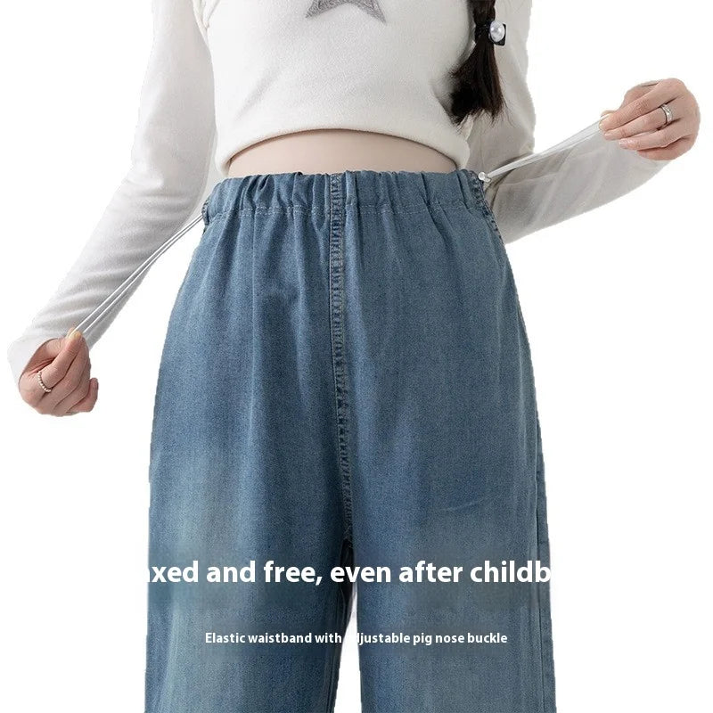 Maternity Tencel Nine-Tencel Jeans