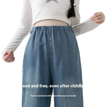 Maternity Tencel Nine-Tencel Jeans