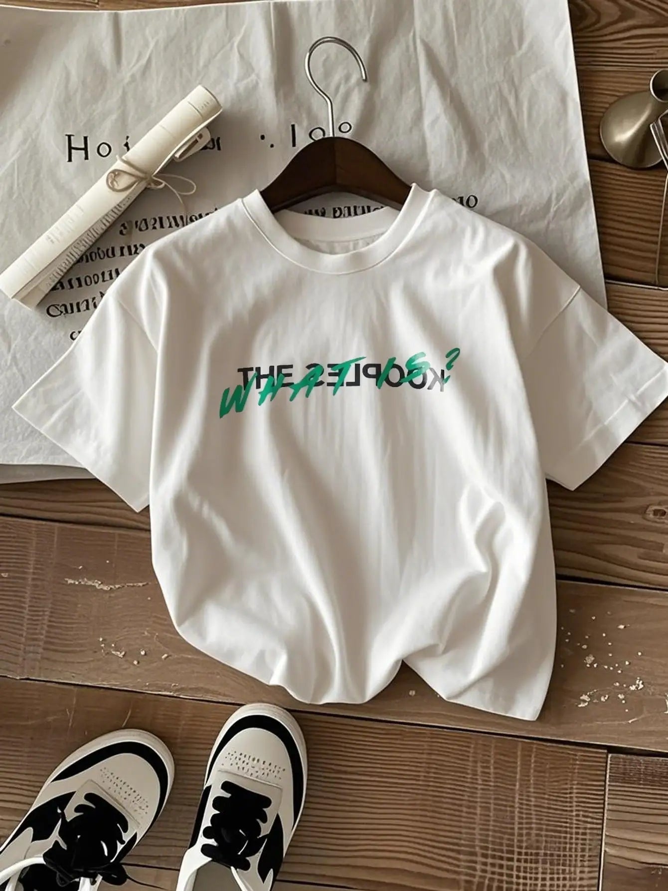 Women’s Casual Letter Print T-Shirt