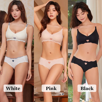 Sexy Backless Seamless Bra & Panty Set
