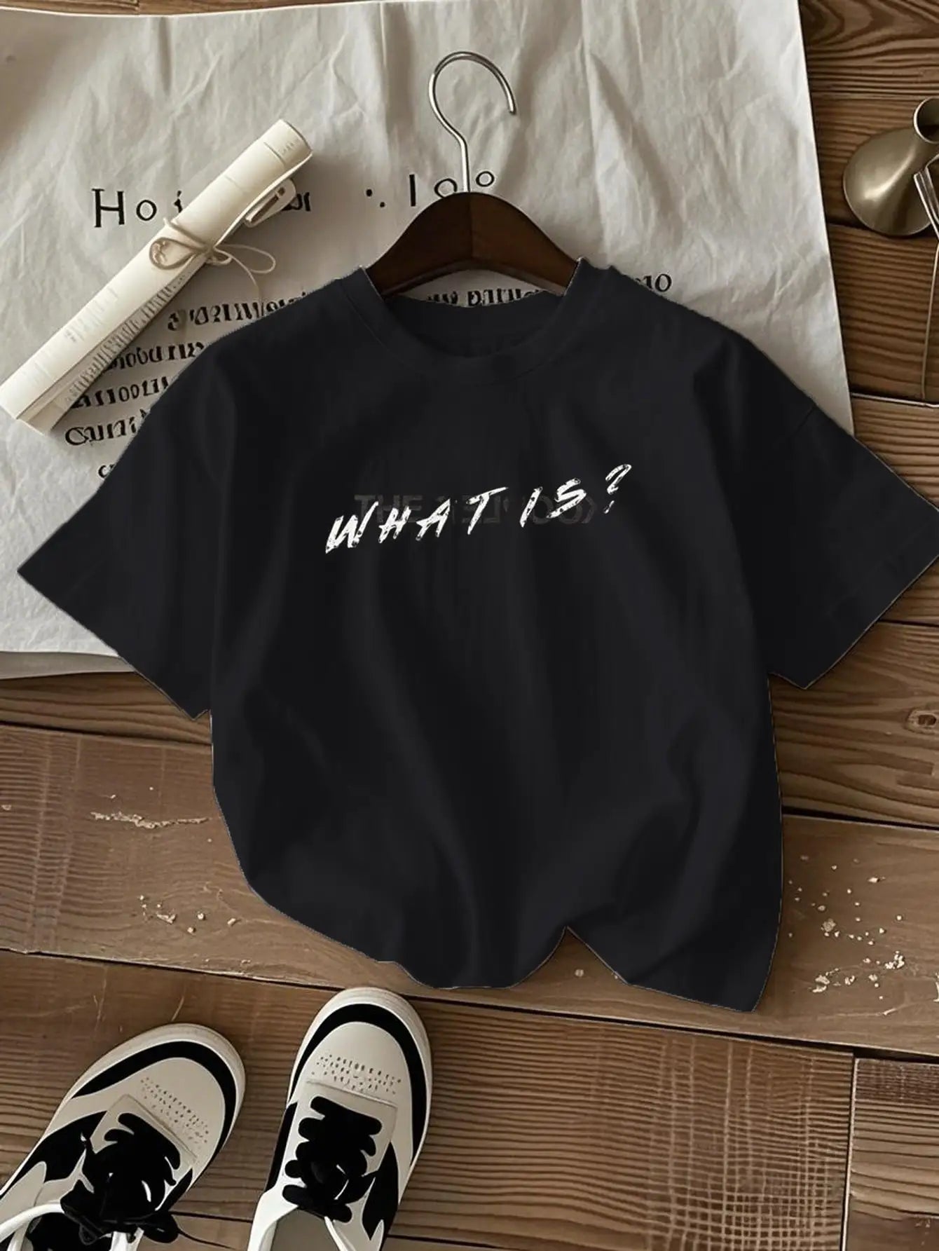 Women’s Casual Letter Print T-Shirt