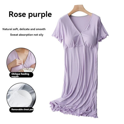Maternity Nursing Sleep Dress