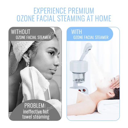 Portable Facial Steamer with Warm Mist