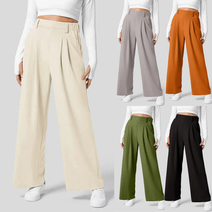 Casual High Waisted Dress Palazzo Pants