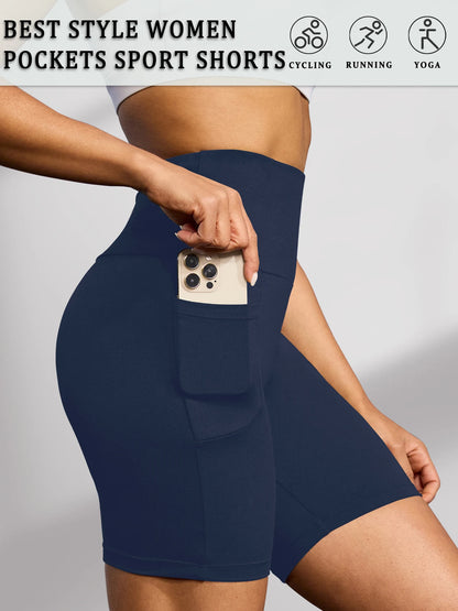 High Waisted Biker Shorts For Women