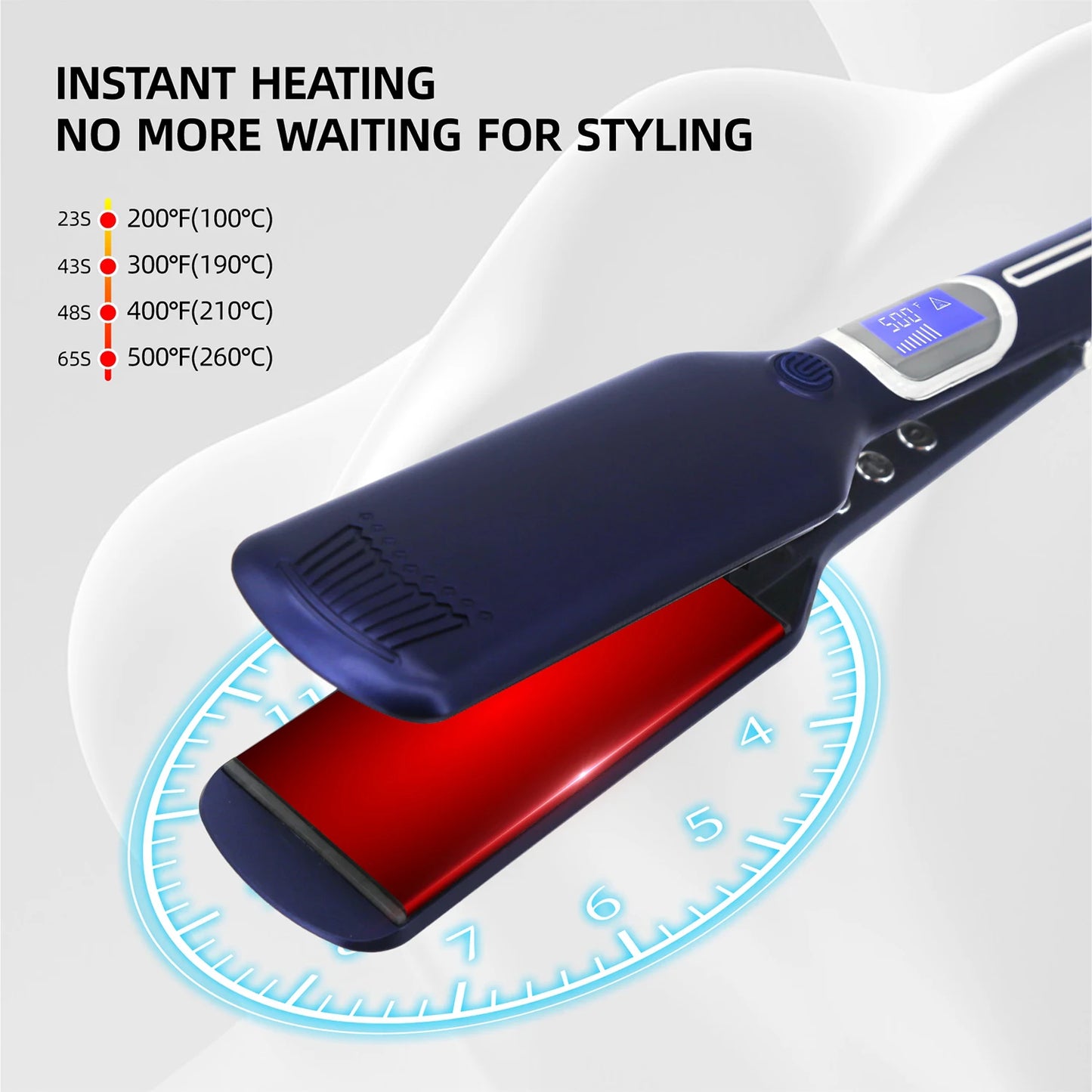 Professional Hair Straightener & Curler