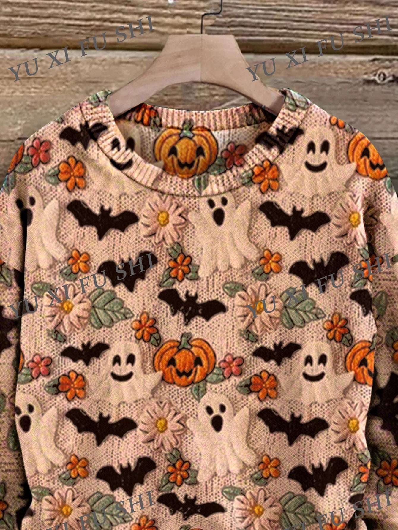 Women's Halloween Knit Sweater