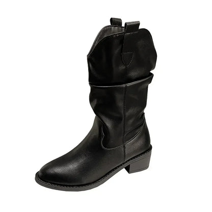 Women’s Winter Waterproof Leather Boots