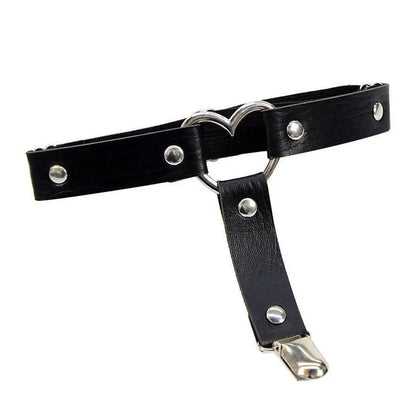 Sexy Heart Thigh Chain Garter Belt