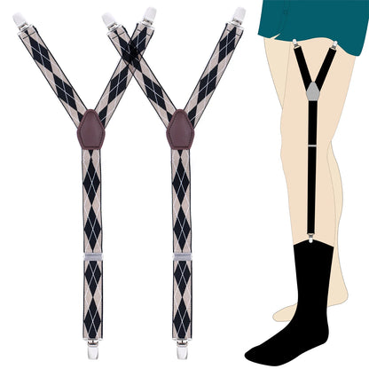 Men’s Elastic Shirt Garters