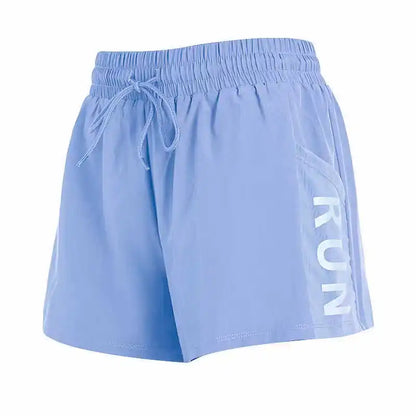 Women's high-waisted loose running shorts
