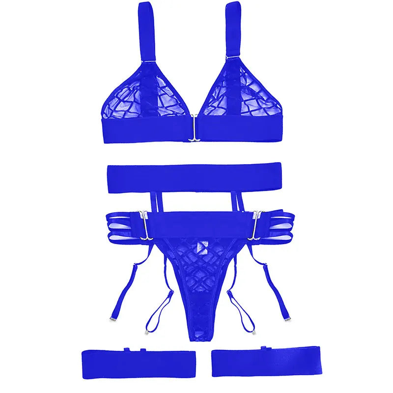 Sexy Transparent Bra & Panty Set