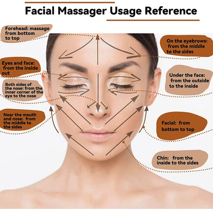 Wooden Massager Face Roller