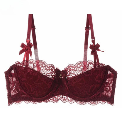 Sheer French Lace Lingerie Set