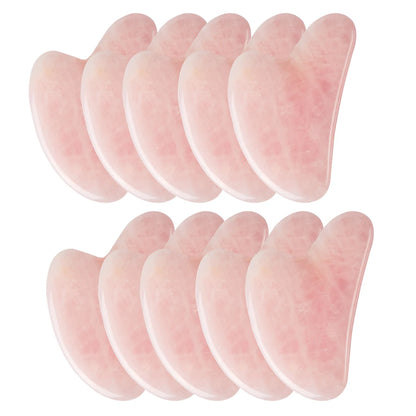 Rose Quartz Gua Sha Face Massager