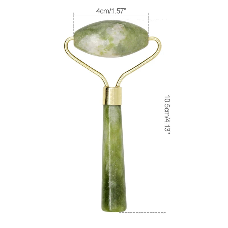 Natural Jade Gua Sha Massage Roller