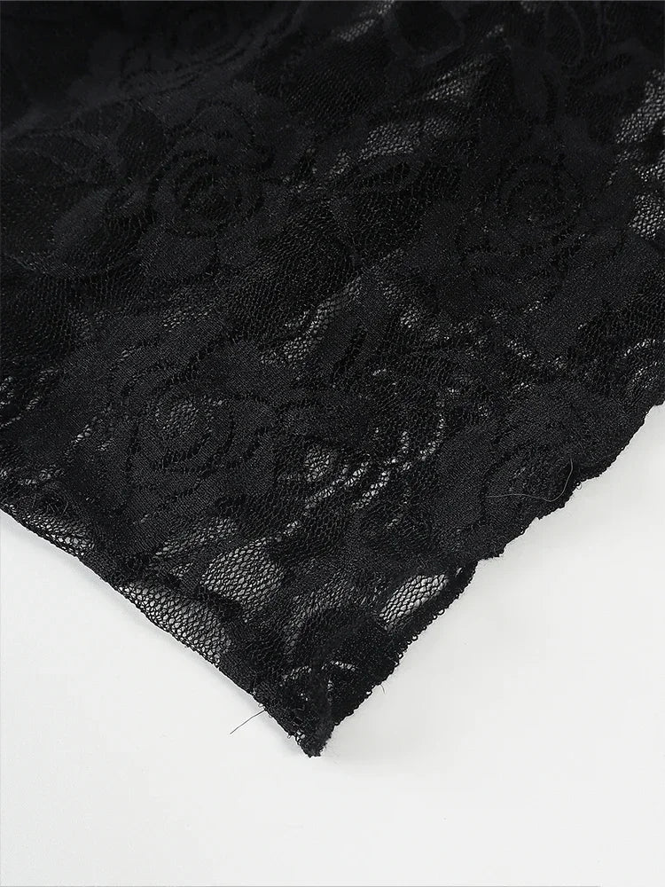 Women's Sexy Lace Tie Tank