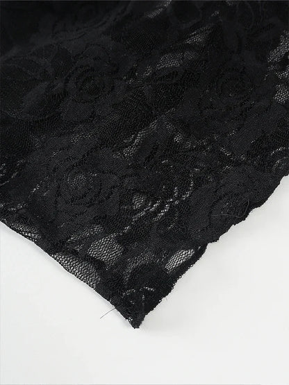 Women's Sexy Lace Tie Tank