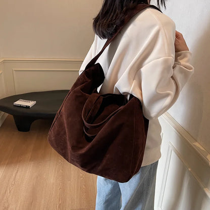 Vintage Suede Women’s Tote Bag
