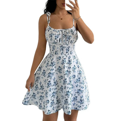 Floral Spaghetti Strap Sundress 2025