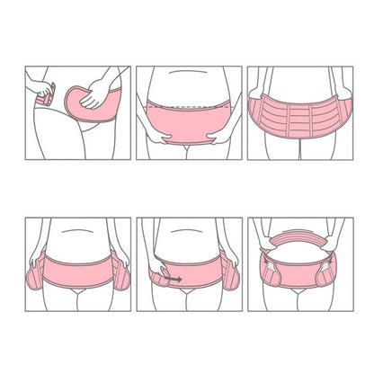 XL Nude Adjustable Maternity Support Belt