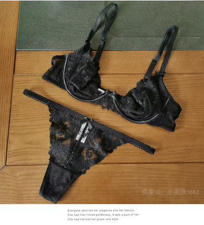 Lace Wire-Free Bralette Set