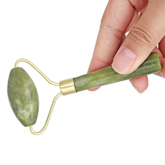 Natural Jade Gua Sha Massage Roller