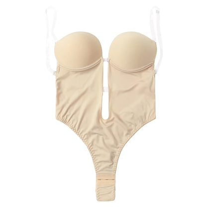 Backless Invisible Strap Shapewear Set