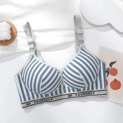Lightweight Cotton Maternity Nursing Bra