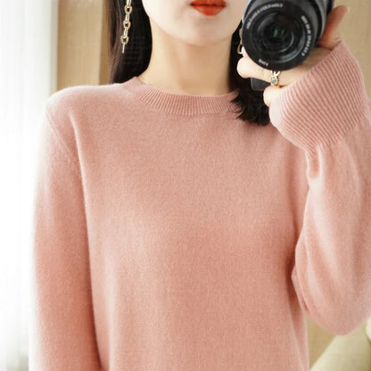 Women’s Cashmere Crew Neck Sweater