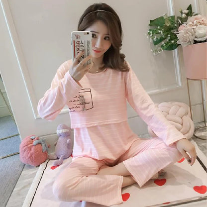 Casual Maternity Nursing Pajama