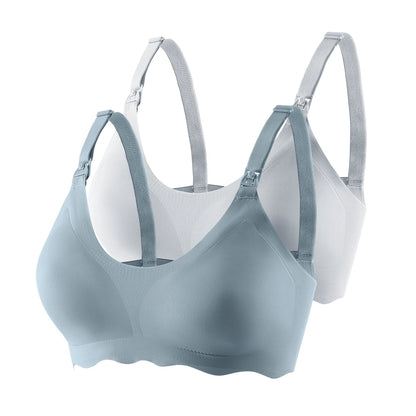 2PCS Ultra-Thin Breathable Nursing Bras