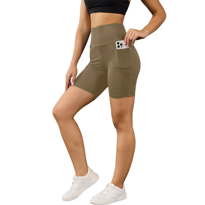 High Waisted Biker Shorts For Women