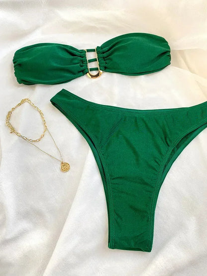 Women’s High Waist Bikini Set