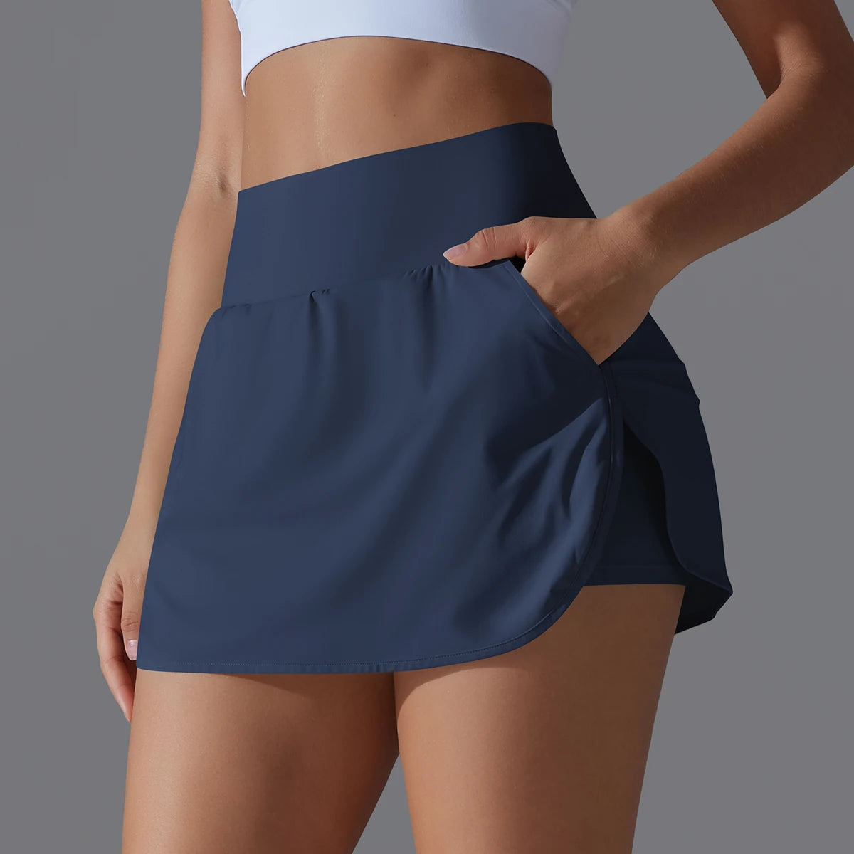 Women Gym Running Shorts With Pocket