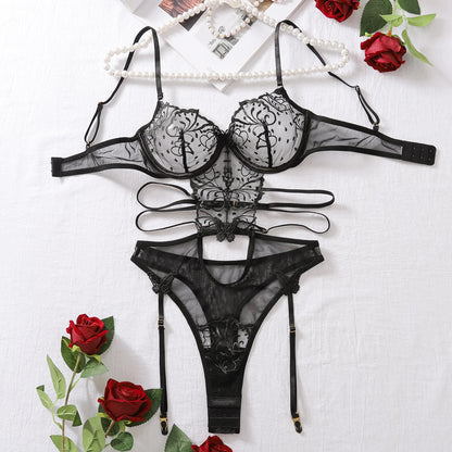 Sexy Lace Sheer Teddy Lingerie