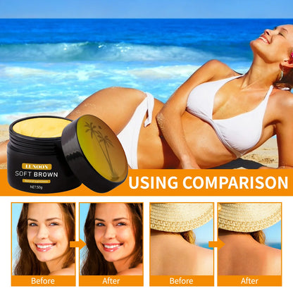 LUNOON SOFT BROWN 50g Natural Self-Tanning Balm