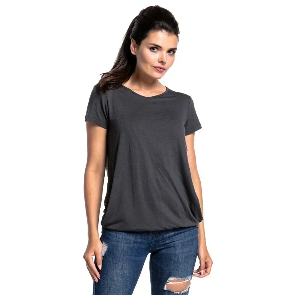 Short Sleeve Nursing T-Shirt