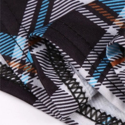 Striped V-Neck Nursing Blouse