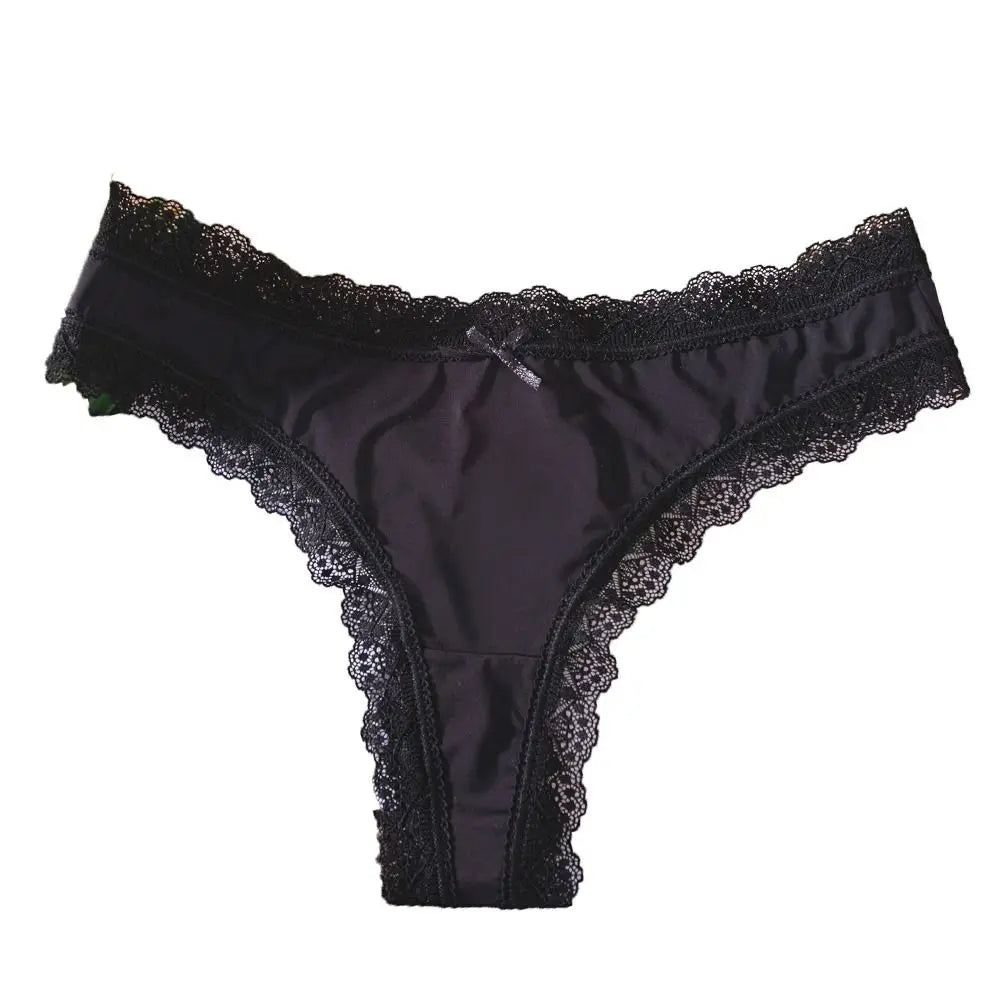Seamless Ice Silk Low Waist Panties