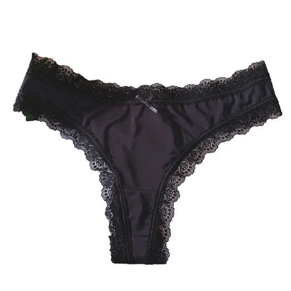 Seamless Ice Silk Low Waist Panties